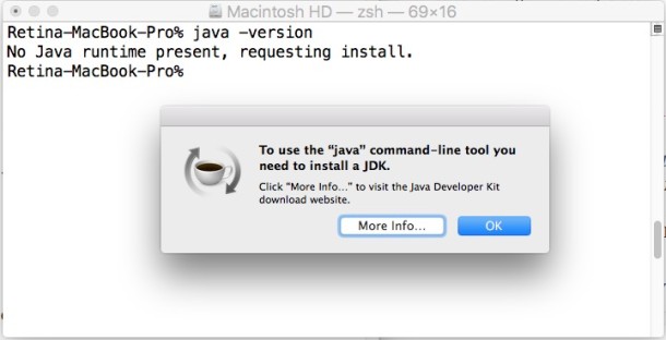 install java software for developers on mac